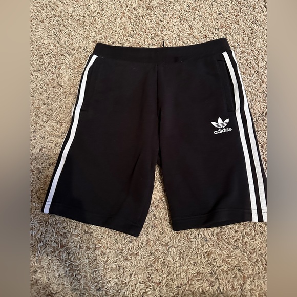 adidas Other - Adidas Boys shorts black and white in size 11-12.
